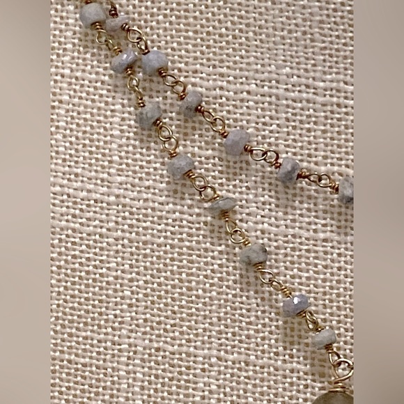 Gemstone & Shell Necklace - Picture 4 of 6